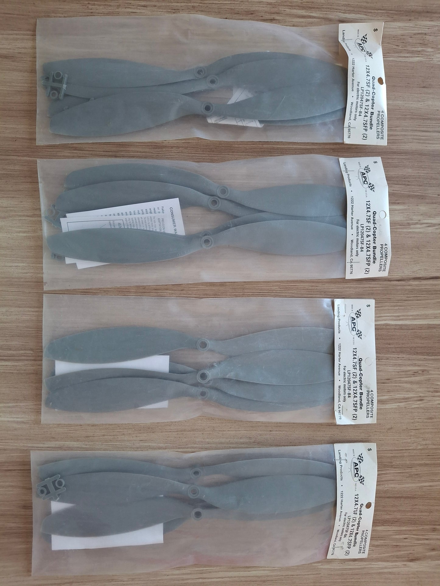 PROP QUAD 12X4.7SF (SET OF 4)